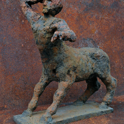 Centauro, 2014, Bronzo, cm 60 x 38 x 55
